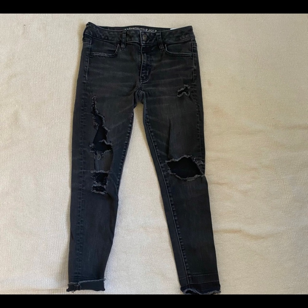 Black American Eagle Jeans